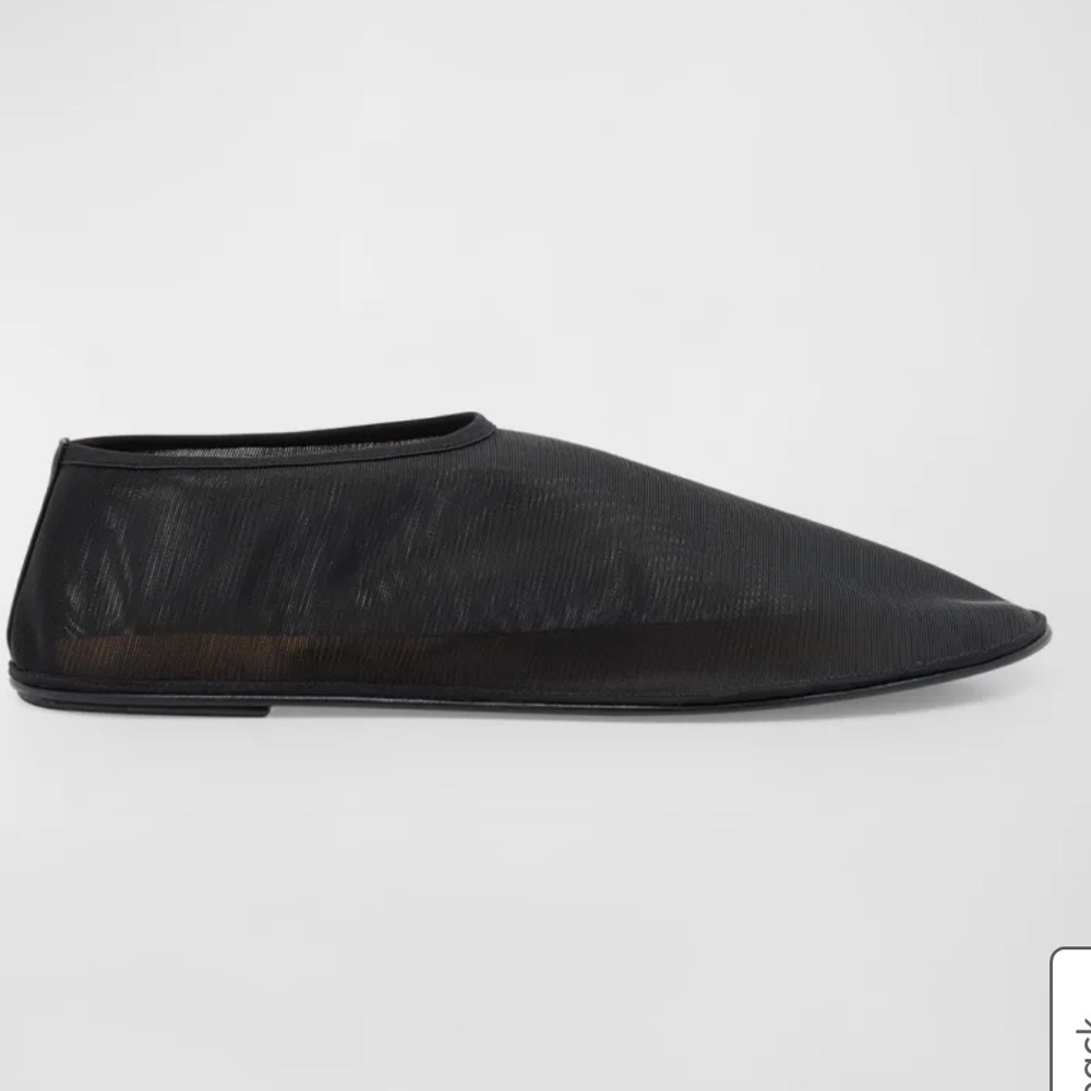 The Row Sheer Sock Nylon flats size 40